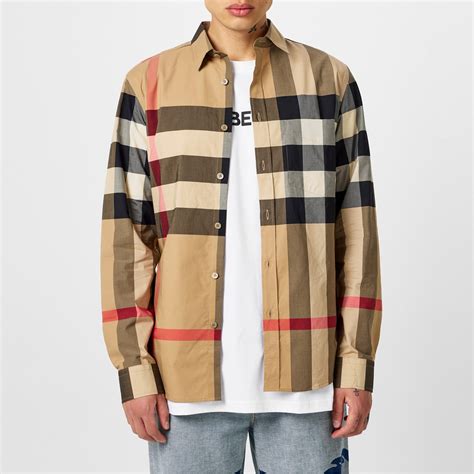 burberry shirts for men price|Burberry shirt men's long sleeve.